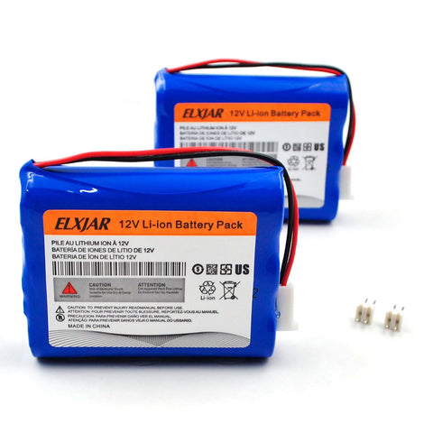 YUTSUJO 11.1V 2600mAh battery pack with three 18650 cells for reliable power.