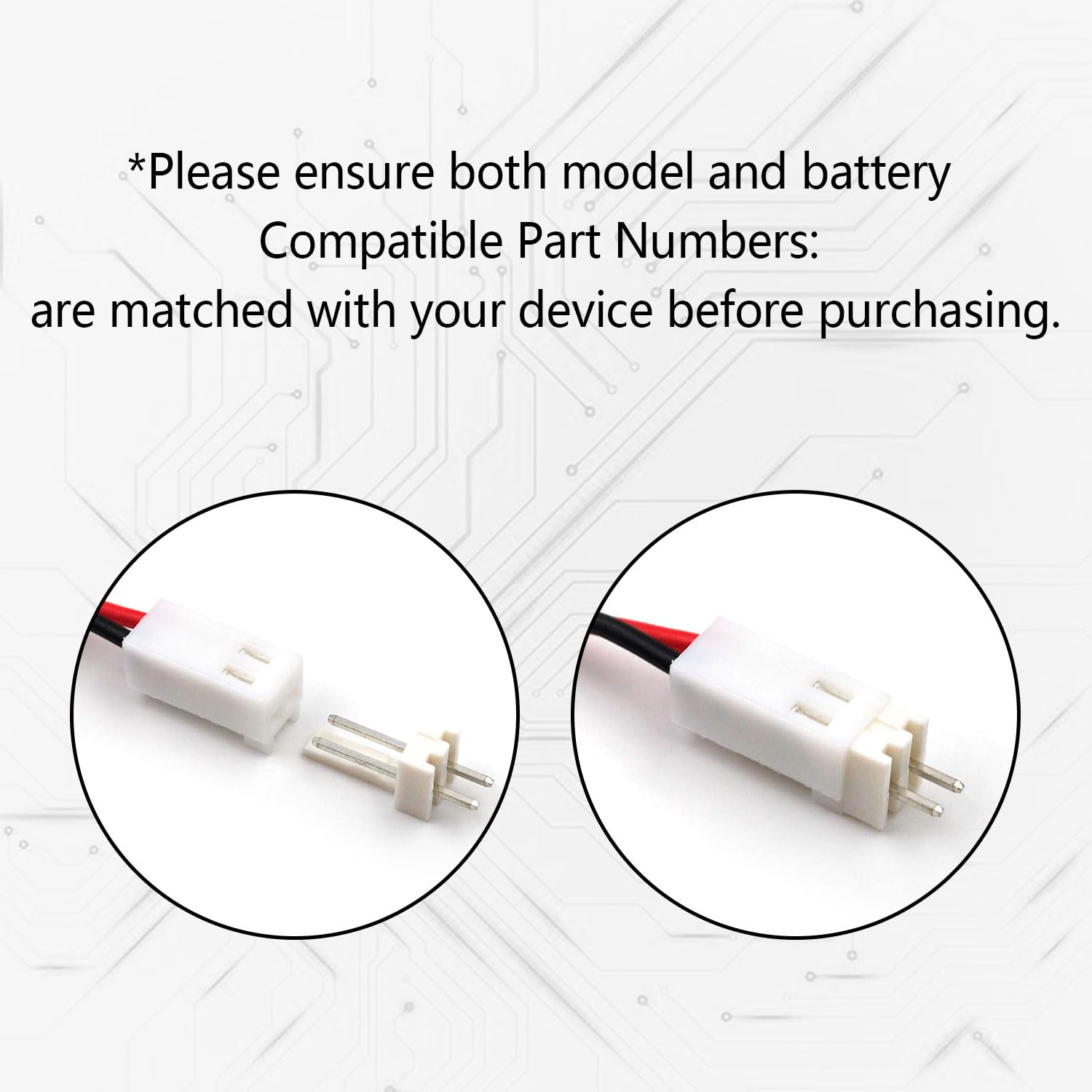 YUTSUJO two-pack includes 2-pin MTA-100 connectors for versatility.