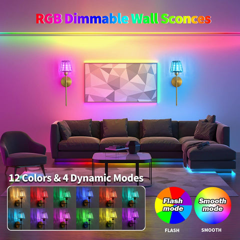 YUXINLUX six-sided crystal-cut design elevates wall decor with shimmer.