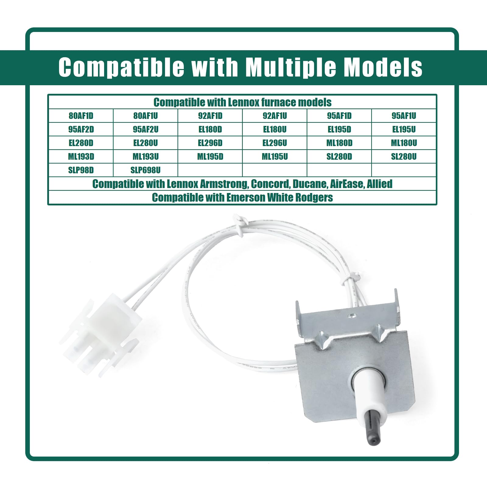 YUXIVCNE LB-112237B ignitor close-up showing model compatibility