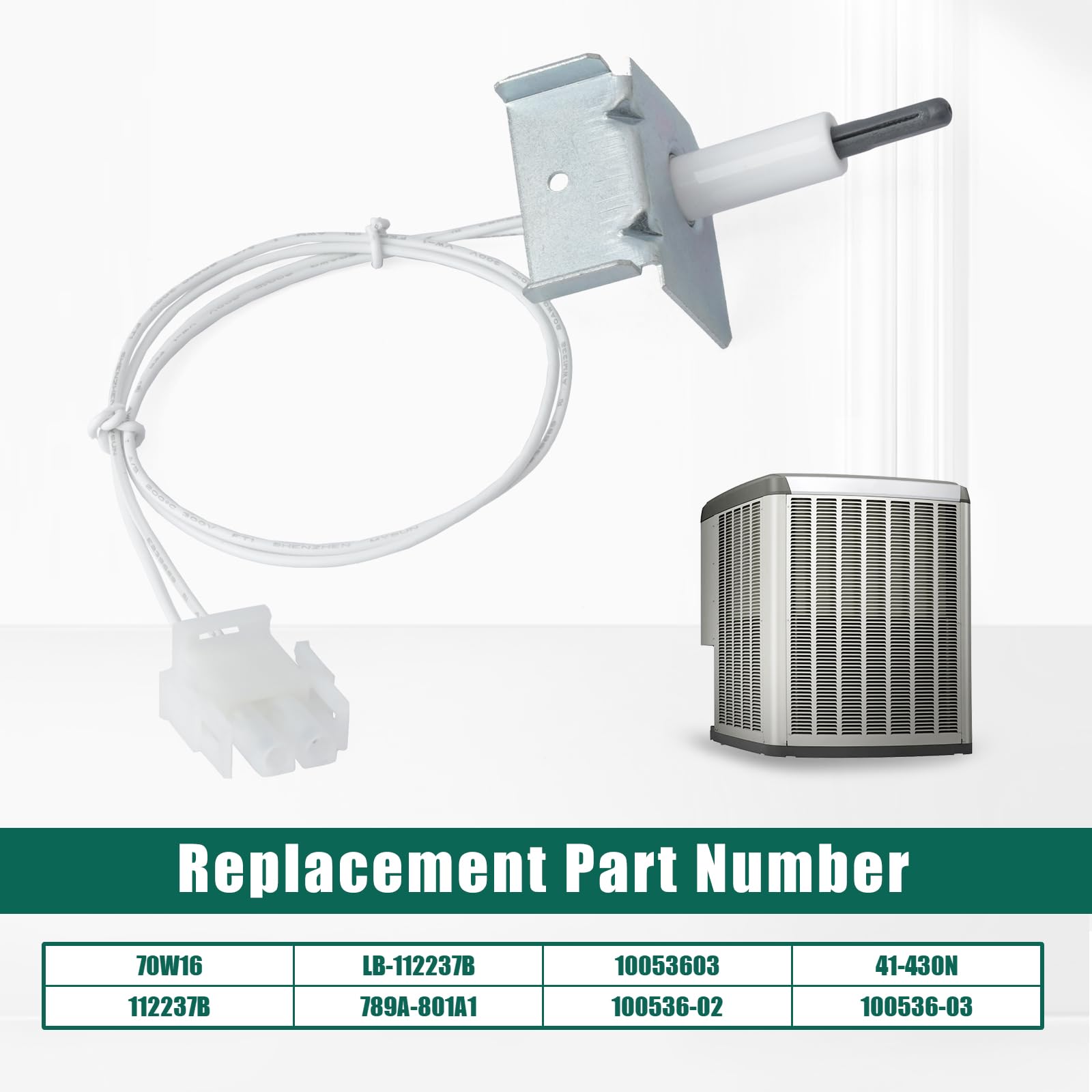YUXIVCNE two-pin connector on igniter for easy replacement