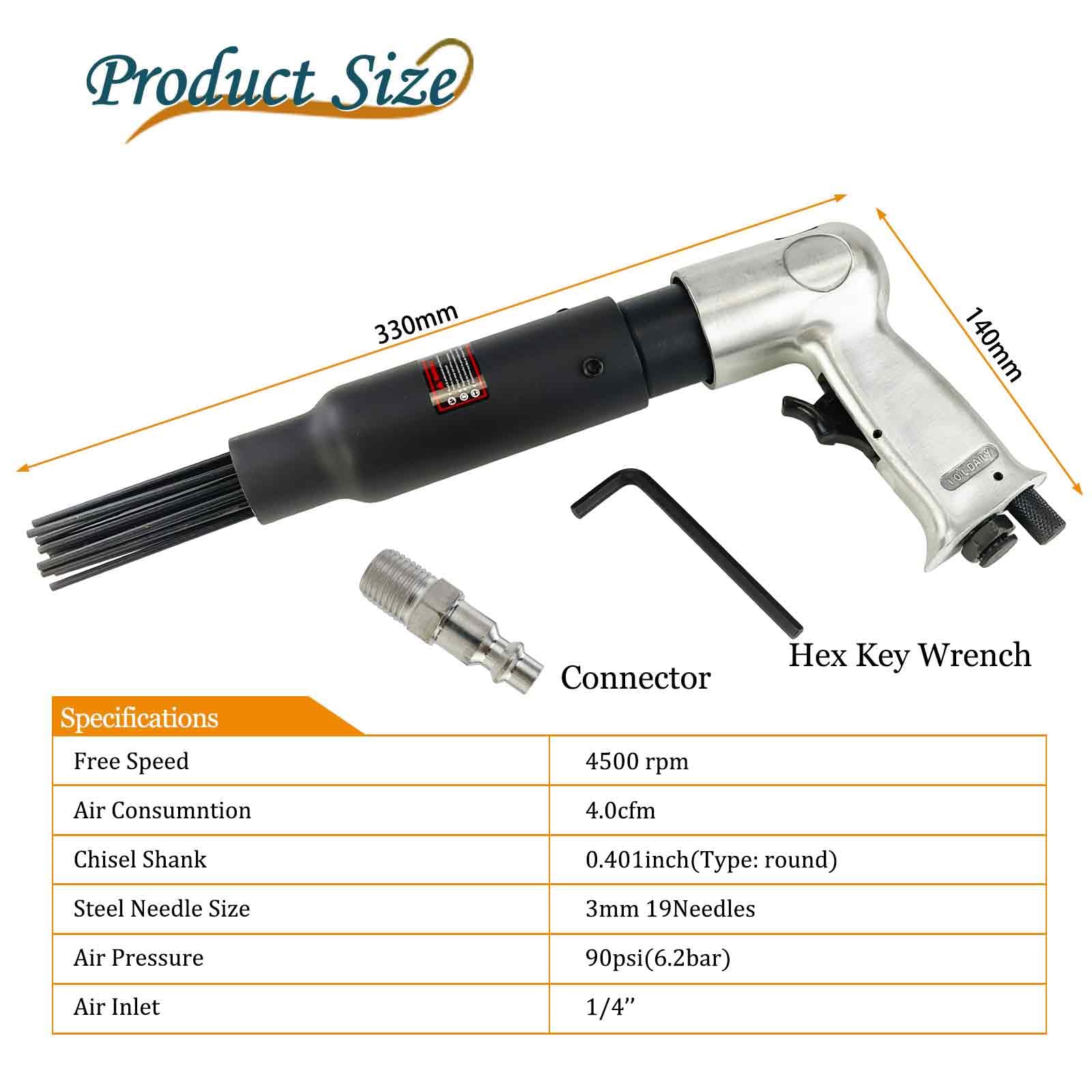 Ergonomic grip minimizes fatigue while preserving precise control.