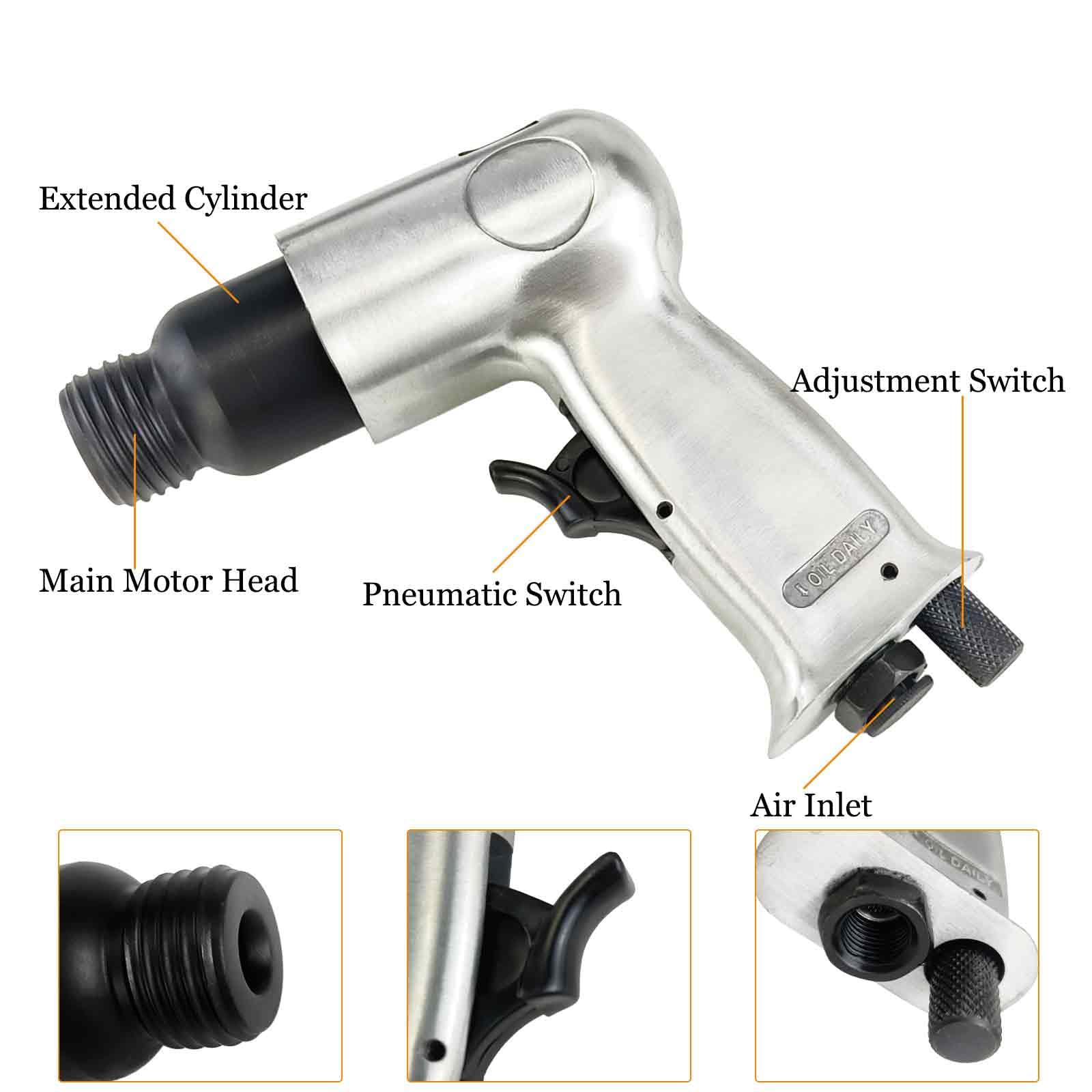 Heat exhaust design directs heat away for safer operation.
