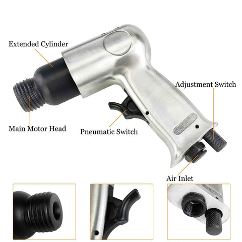 Heat exhaust design directs heat away for safer operation.