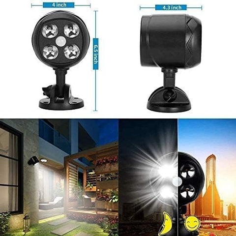 Yuyotrre compact outdoor motion light ideal for decks and stairways