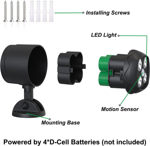 Yuyotrre weatherproof outdoor light designed for year-round use