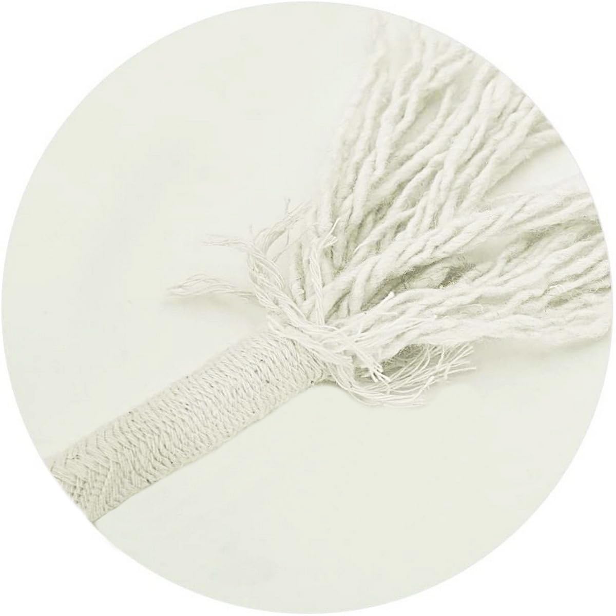 YUZENET cotton rope in a craft project, showcasing versatile application.