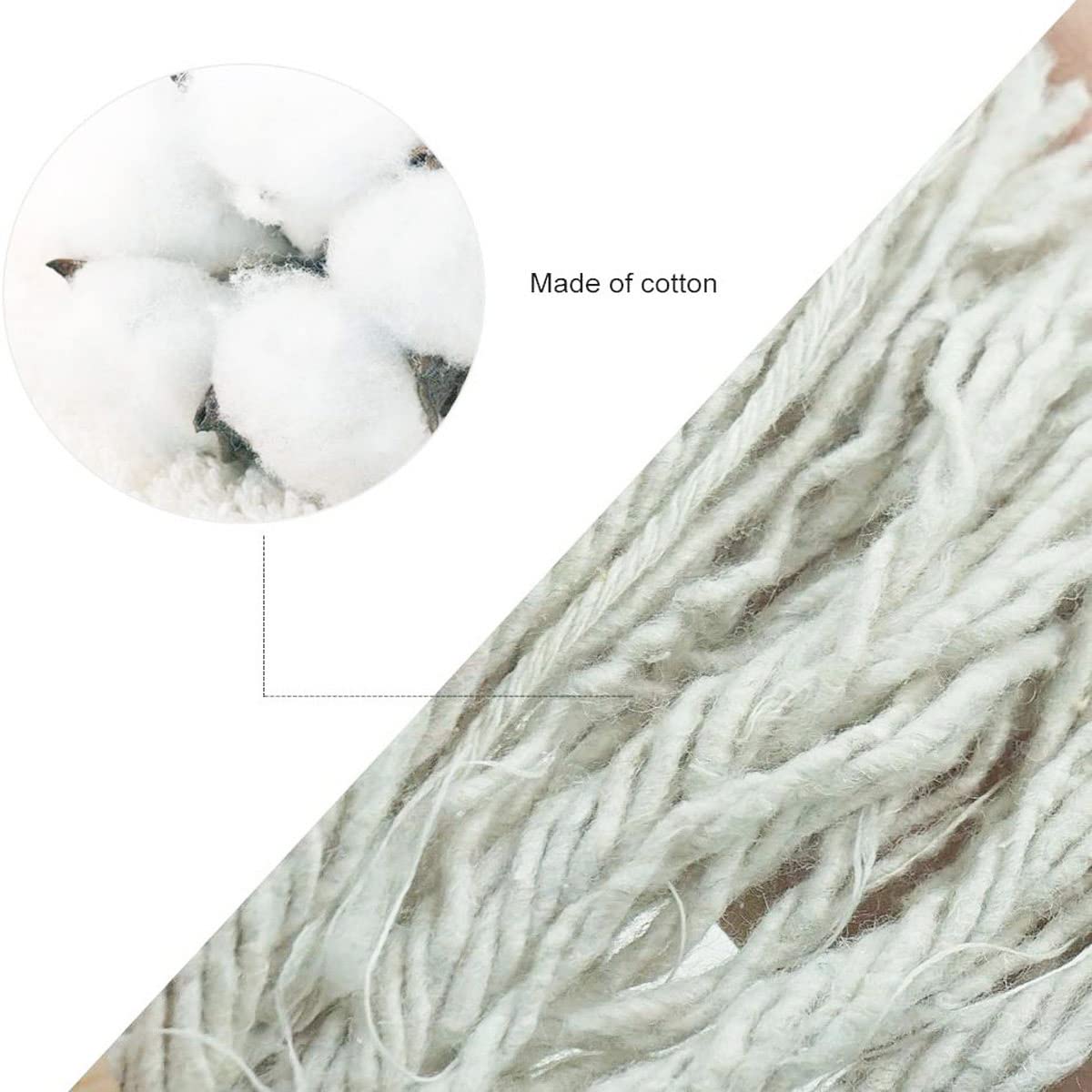 YUZENET braided rope close-up demonstrates soft, durable construction for everyday use.