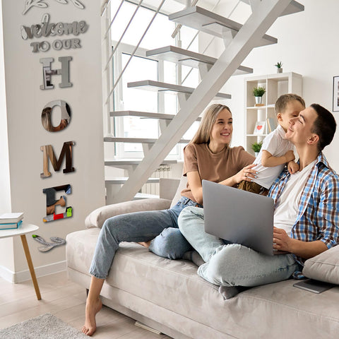 YUZUCMCM bedroom letters create a cozy, inviting ambiance
