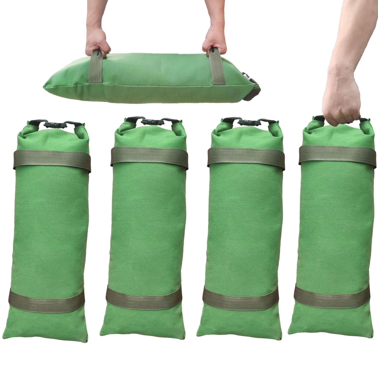 Ywkdnf flood barrier sandbags 4pcs ready for quick emergency setup and resealing