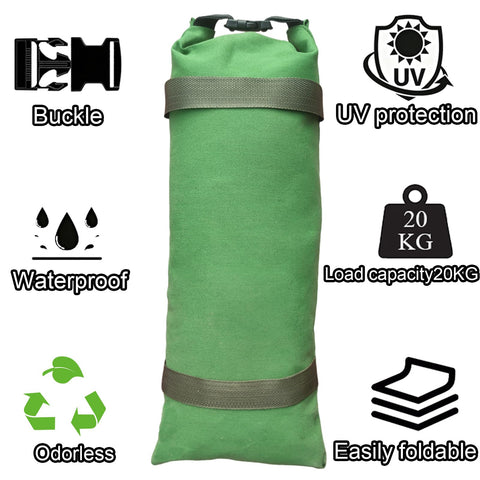 Ywkdnf sandbags buckle and double-handle design for easy carrying