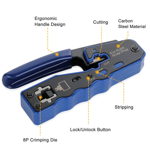 YWNEGWE network cable tester demonstrates verification feature