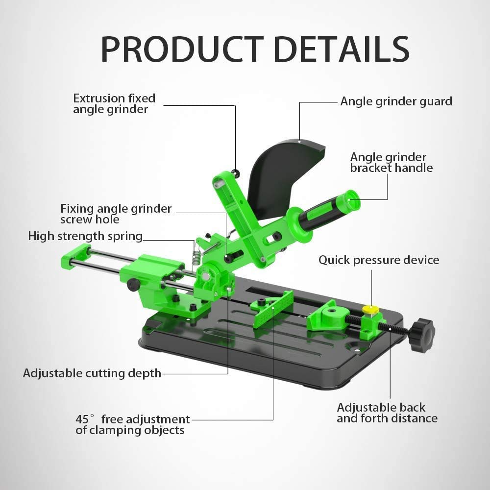 YWY stand enables multi angle cutting with adjustable clamp for precise angles
