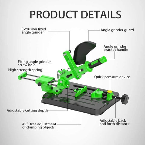 YWY stand enables multi angle cutting with adjustable clamp for precise angles