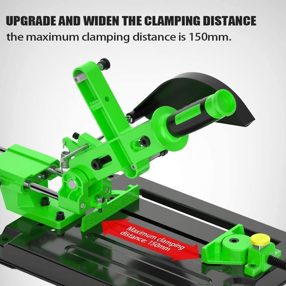YWY stand features quick clamp button for fast setup