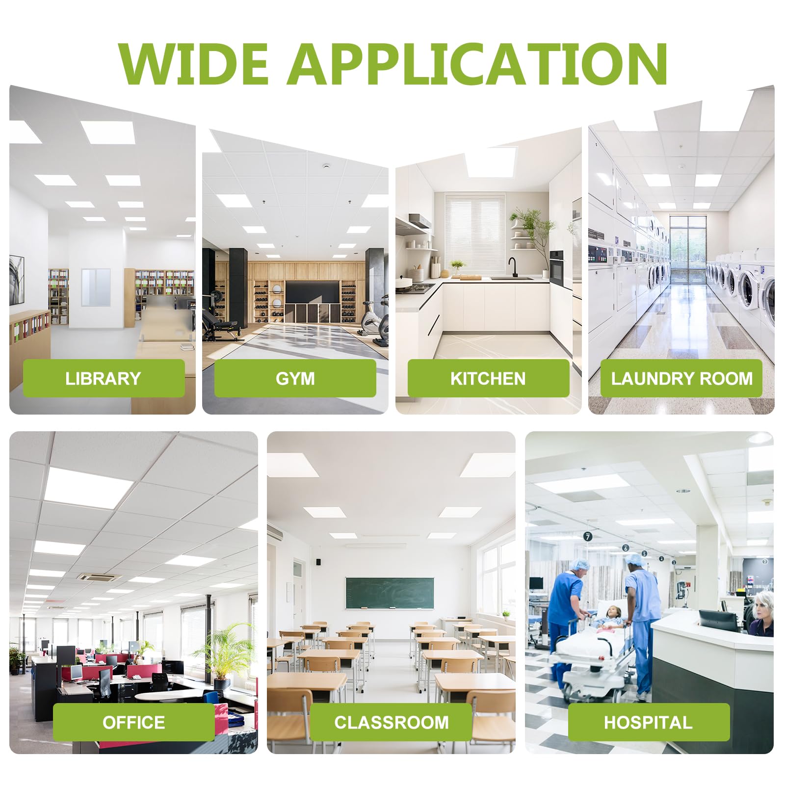 YXL 2x2 LED panel light with 7-year warranty reinforces reliability