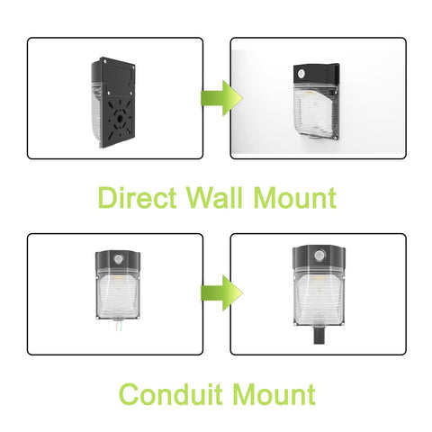 YXL ETL-listed wall pack ensures safe operation and reliability.