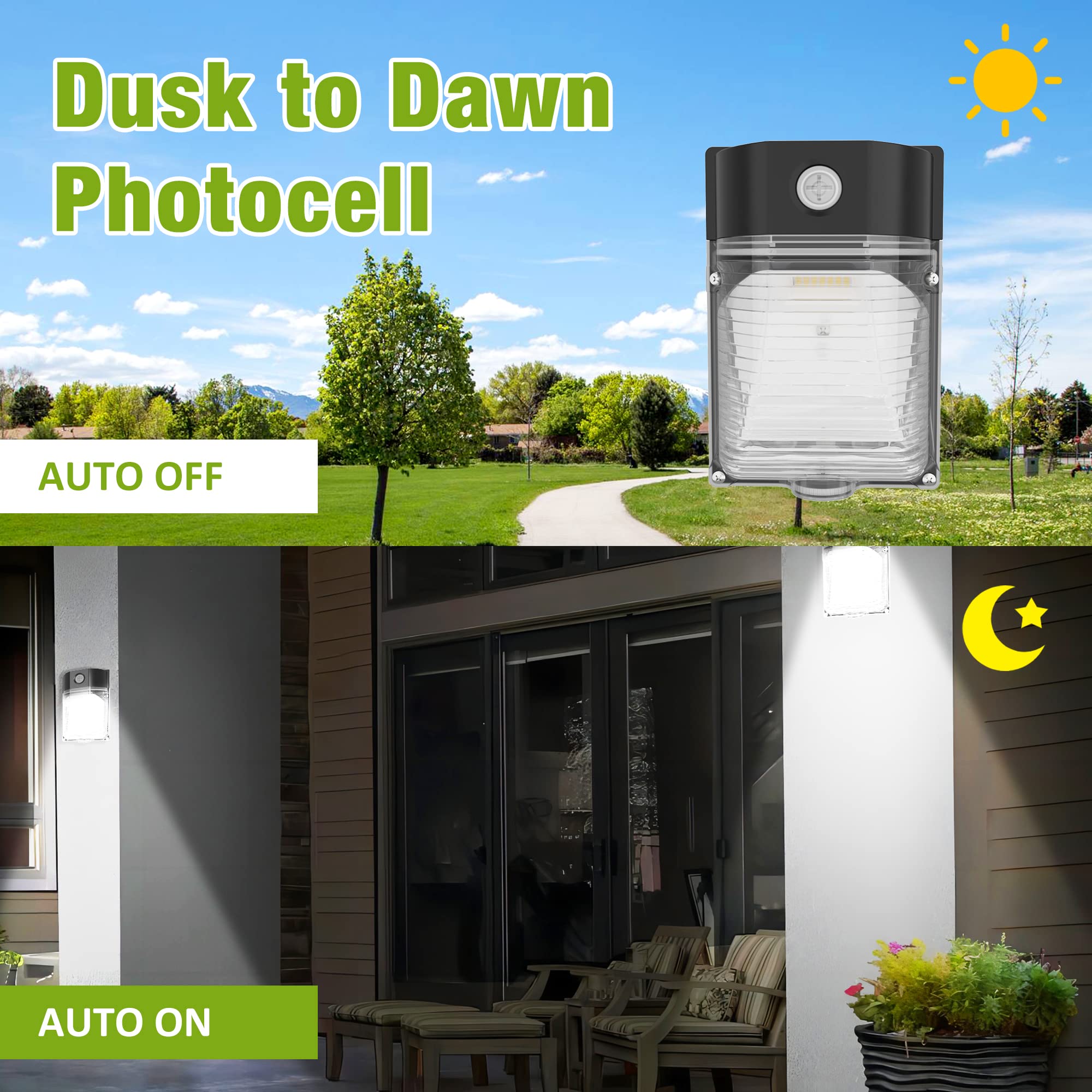 YXL IP65 aluminum housing protects against weather and dust.