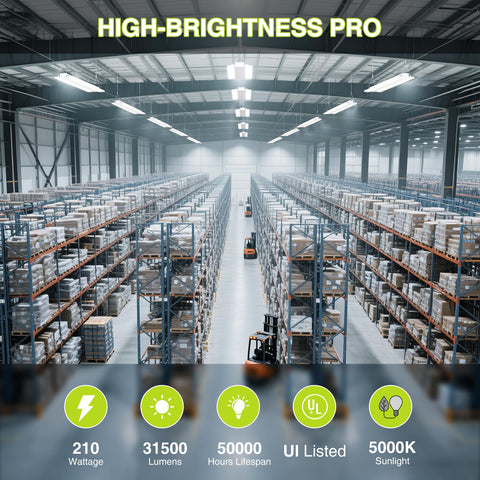 YXL High Bay 210W with 0-10V dimming for energy savings