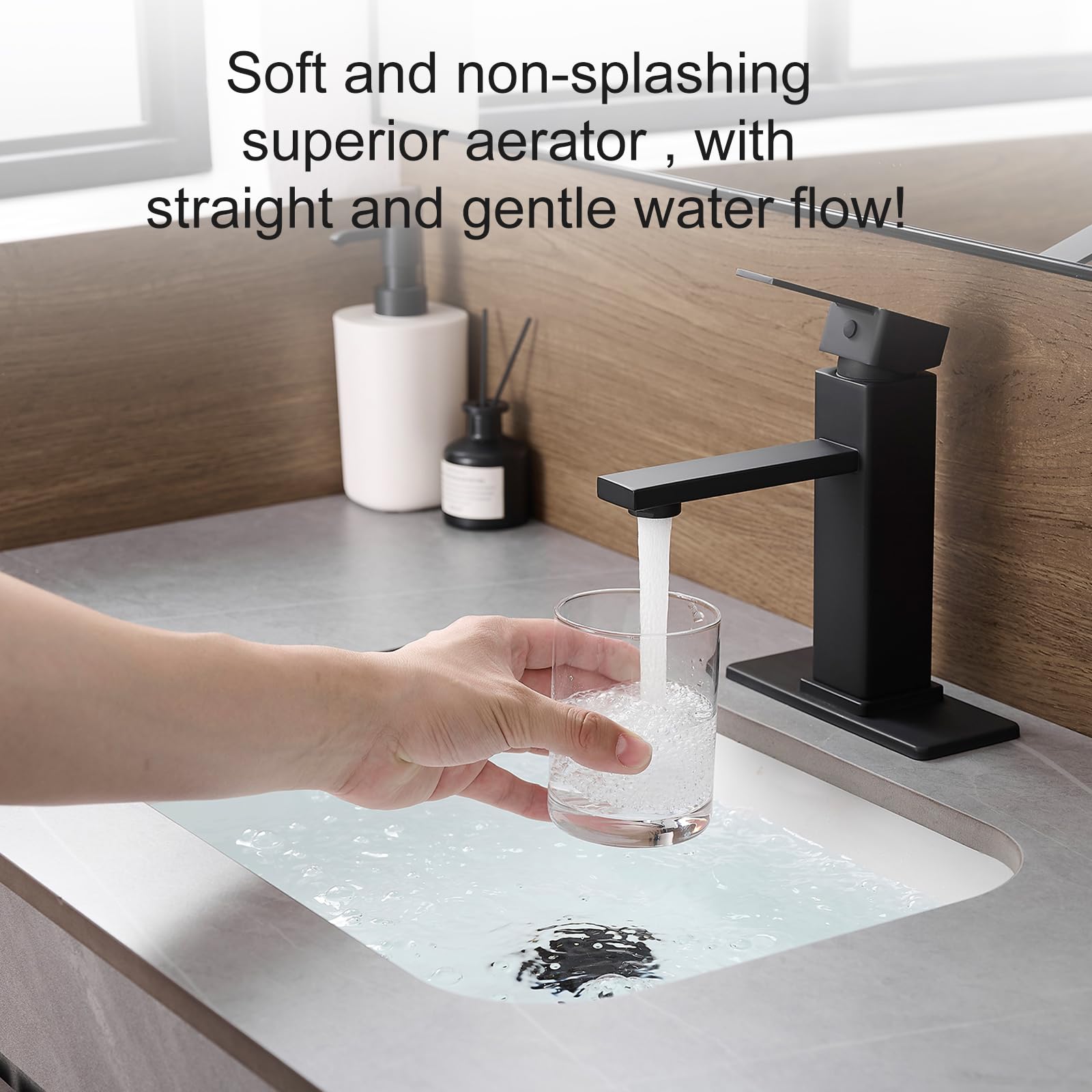 YXOCVIR pop-up drain with overflow feature in use