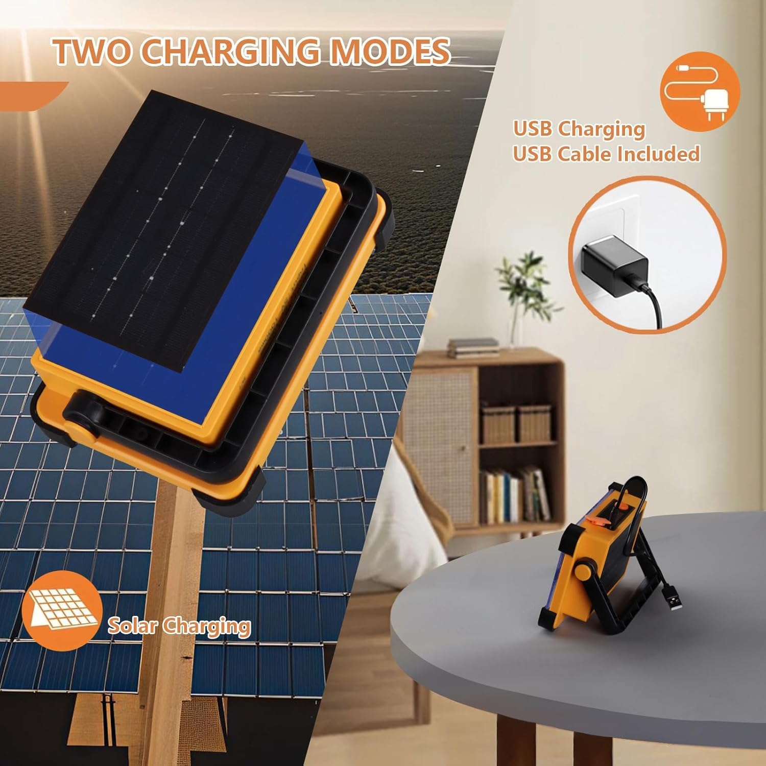 YXQUA 2‑pack IP65 waterproof body designed for rugged outdoor use