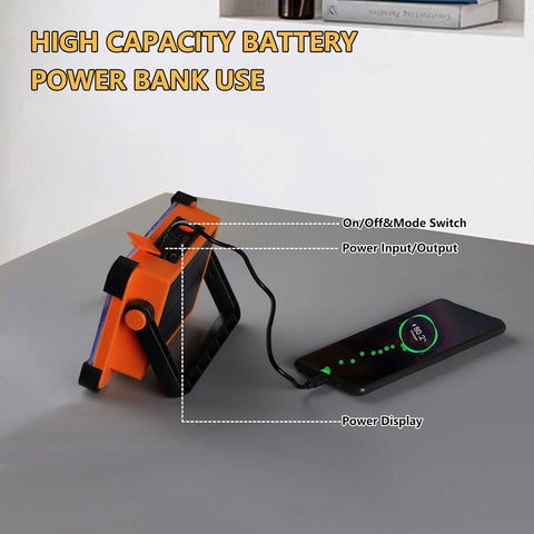 YXQUA USB output enables emergency charging for devices.