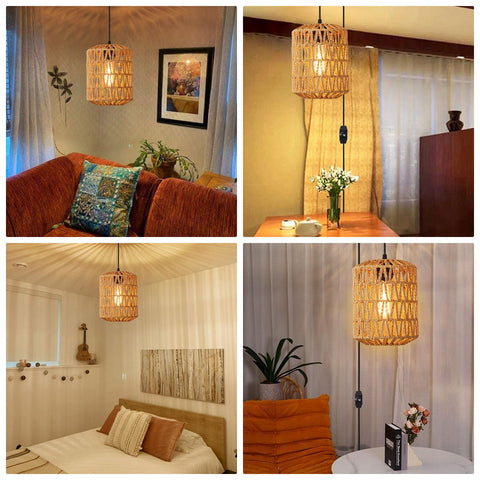 YXTH farmhouse-inspired light complements dining areas and entryways.