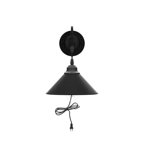 YXTH plug-in wall sconce suits kitchen or hallway tasks with adjustable glow