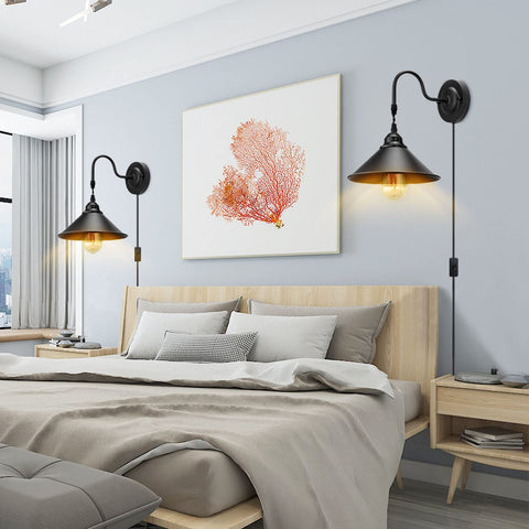 YXTH wall sconce with E26 compatibility supports diverse bulb options