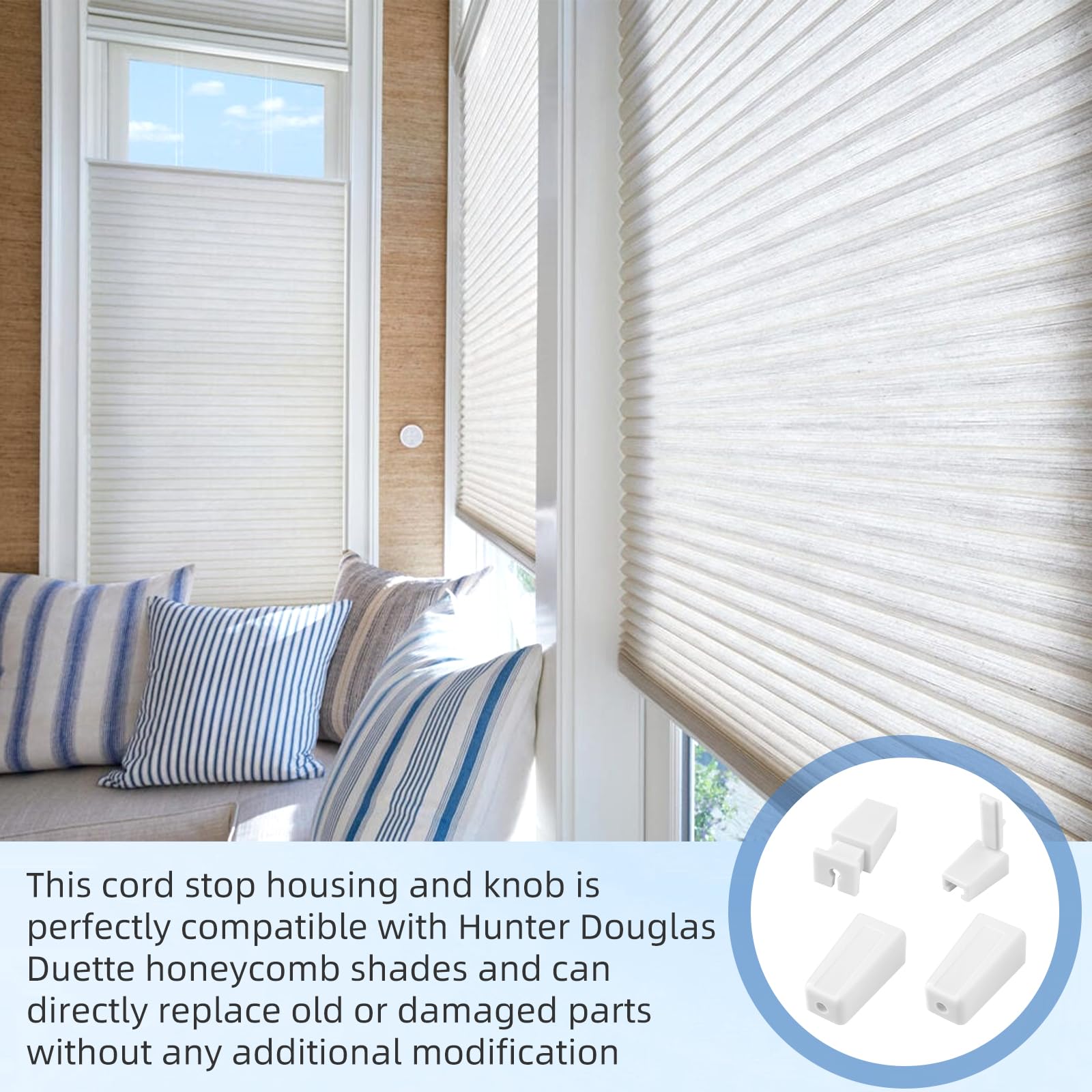 YXYYXY knob lock provides stable position for reliable blind stopping