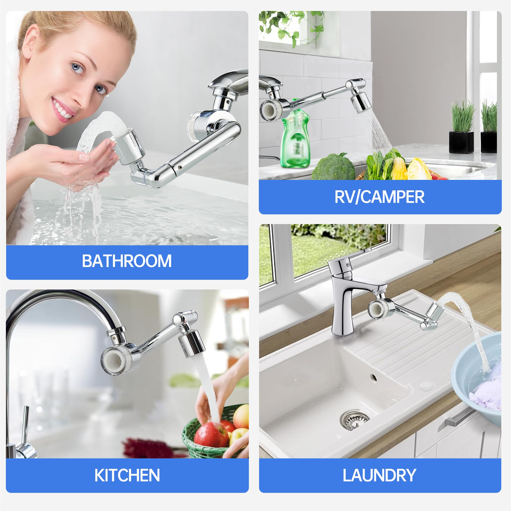YYKBZ premium brass and ABS body for durable, rust-resistant use