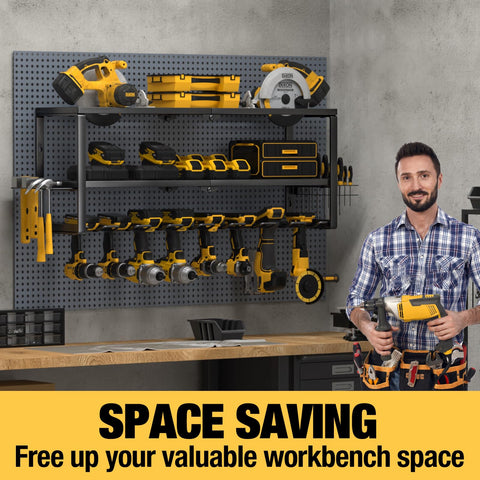 YYR durable wall mount for workshop used to organize tools