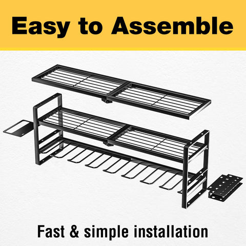 YYR easy installation with included hardware and clear instructions