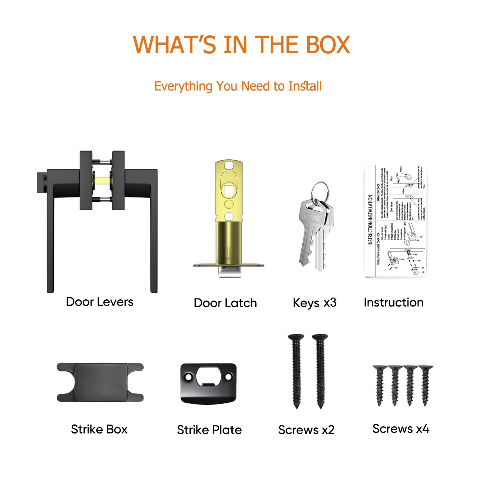 YYTDZSW sleek interior door hardware complements modern decor