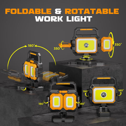 Yzoni six-mode LED light supports multiple setup options