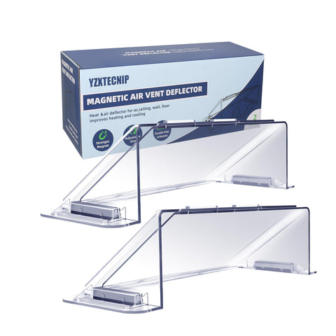 YZXTECNIP magnetic air vent deflector directs airflow away from walls for improved comfort