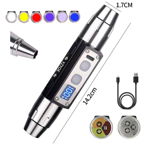 YZYOE car interior stain detection light for in-car inspections.