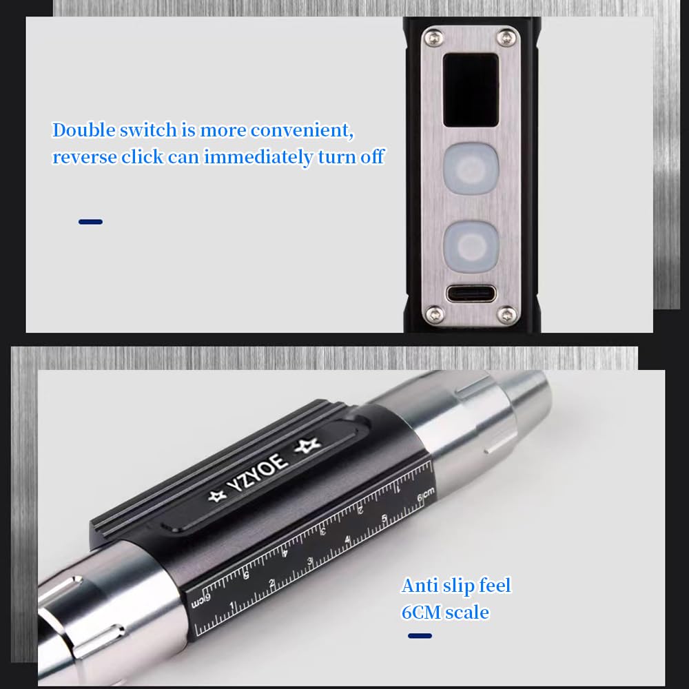 YZYOE counterfeit currency detection mode aids quick checks.