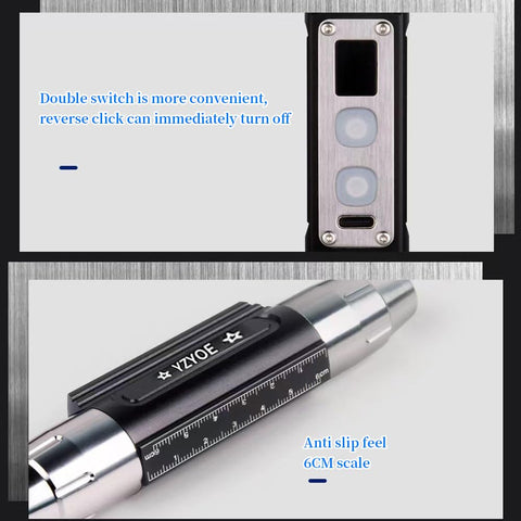 YZYOE counterfeit currency detection mode aids quick checks.
