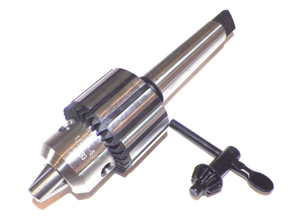Z Live Center drill chuck MT3 visual highlighting secure grip and durability for precision drilling.