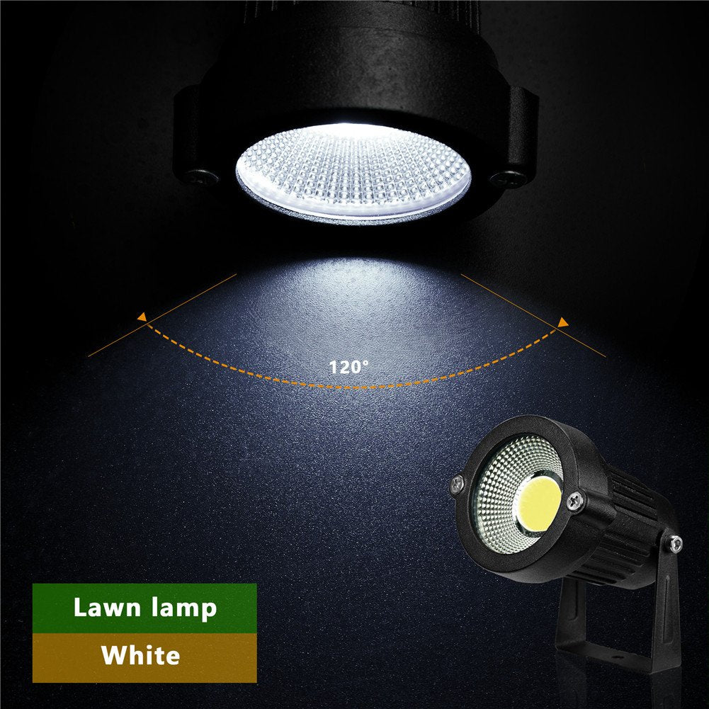 Z IP65 waterproof LED spotlight for all-weather outdoor use.