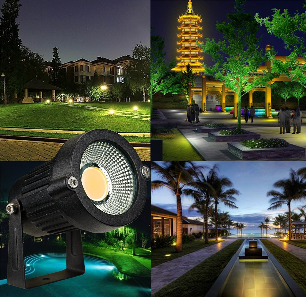 Z Outdoor rotatable bracket spotlight provides adjustable illumination for landscapes and facades