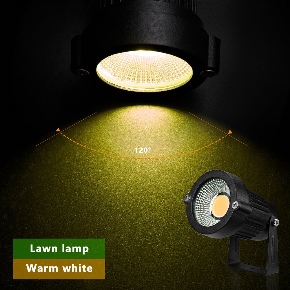Z Outdoor warm white 3500K COB LED light ideal for terraces and entryways