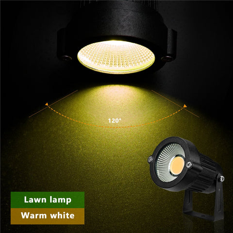 Z Outdoor warm white 3500K COB LED light ideal for terraces and entryways