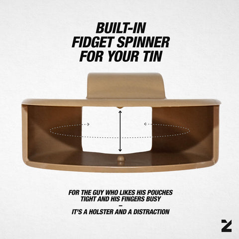 Z Zolster holster clip lightweight durable design adds minimal bulk.
