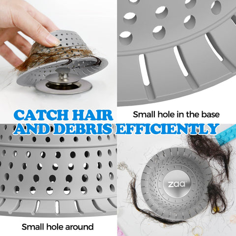 zaa flat and pop-up drains compatibility for versatile bathroom use.