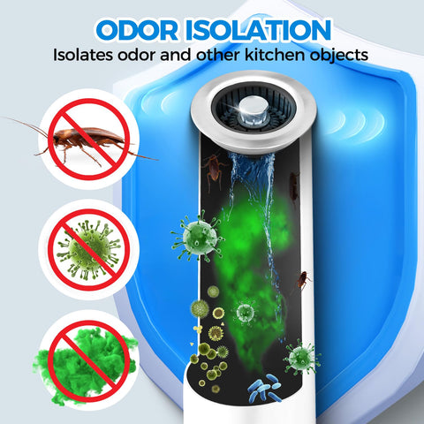 zaa pop-up button demonstrates easy water storage and drain