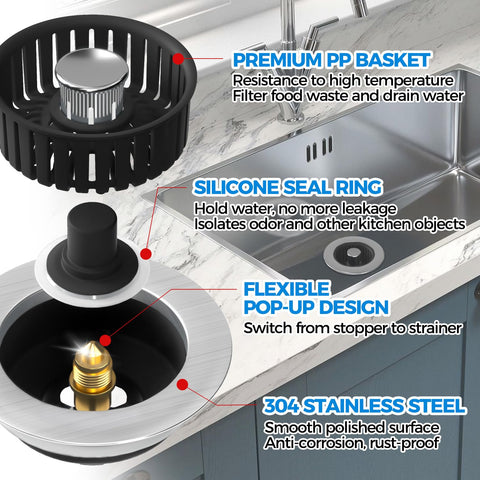 zaa universal fit for US 3-1/2 inch drains