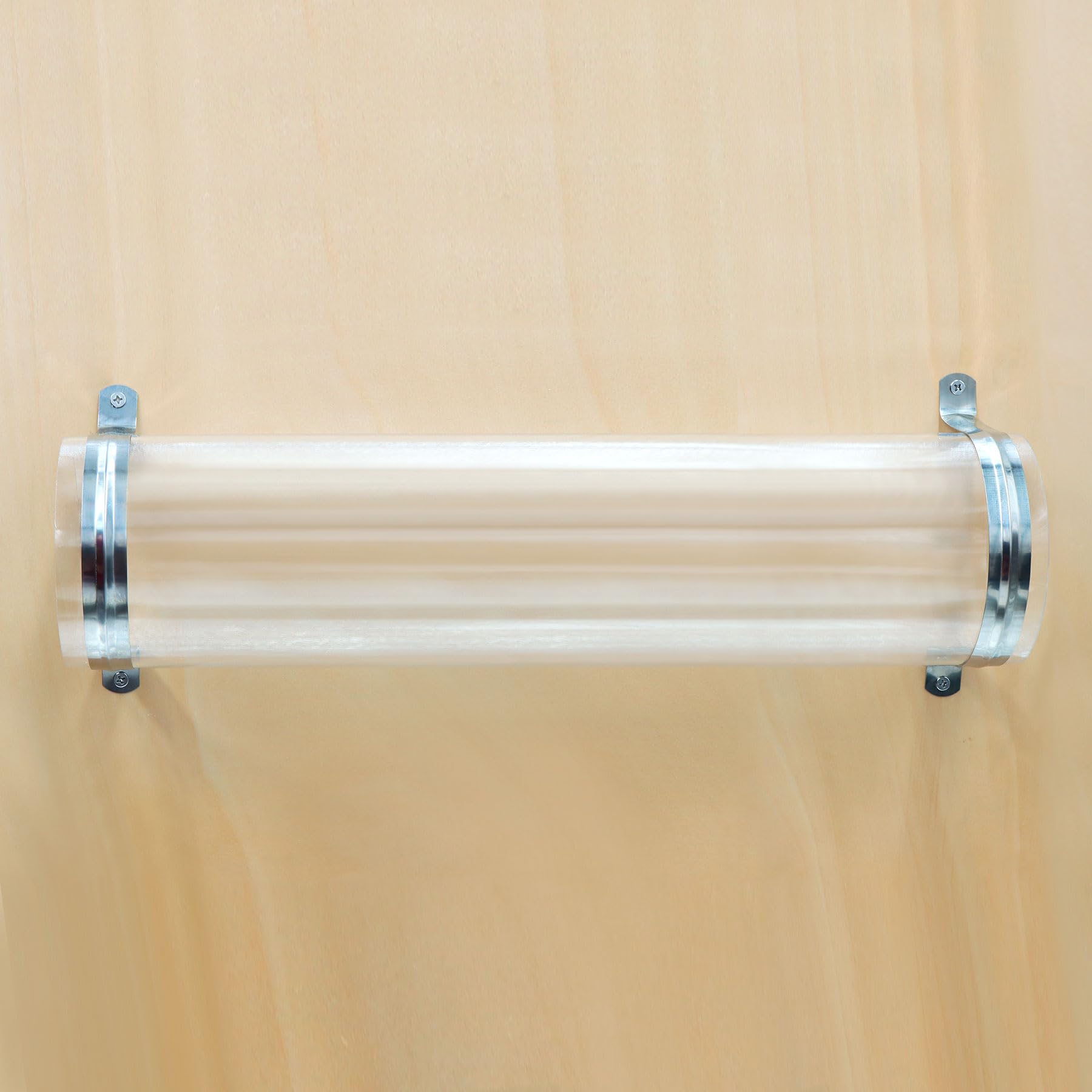 Zadery dust collection system featuring clear PC pipe and clamps