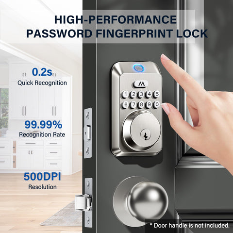 Zafano biometric unlock speed demonstrates quick door entry.